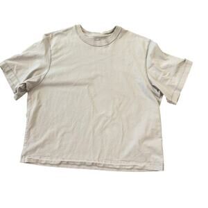 Abercrombie & Fitch Heavyweight Essentials Cropped Tshirt Womens XL Basic Casual